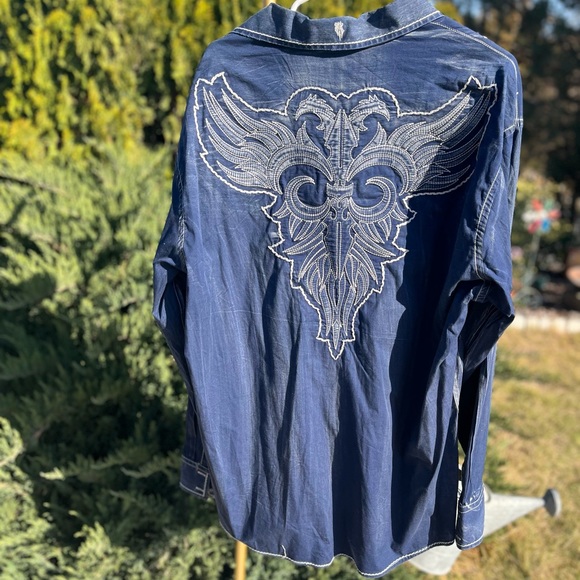 Mens XXL BUCKLE ROAR LONG SLEEVED SHIRT GREAT CONDITION - Picture 5 of 6